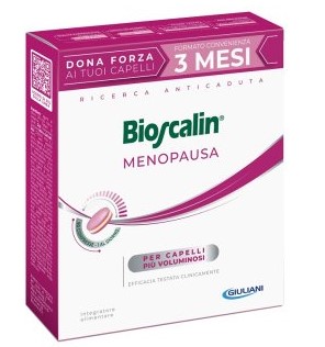 Bioscalin Menopausa - integratore per la salute dei capelli della donna in pre-menopausa e menopausa - 90 compresse (3 mesi)